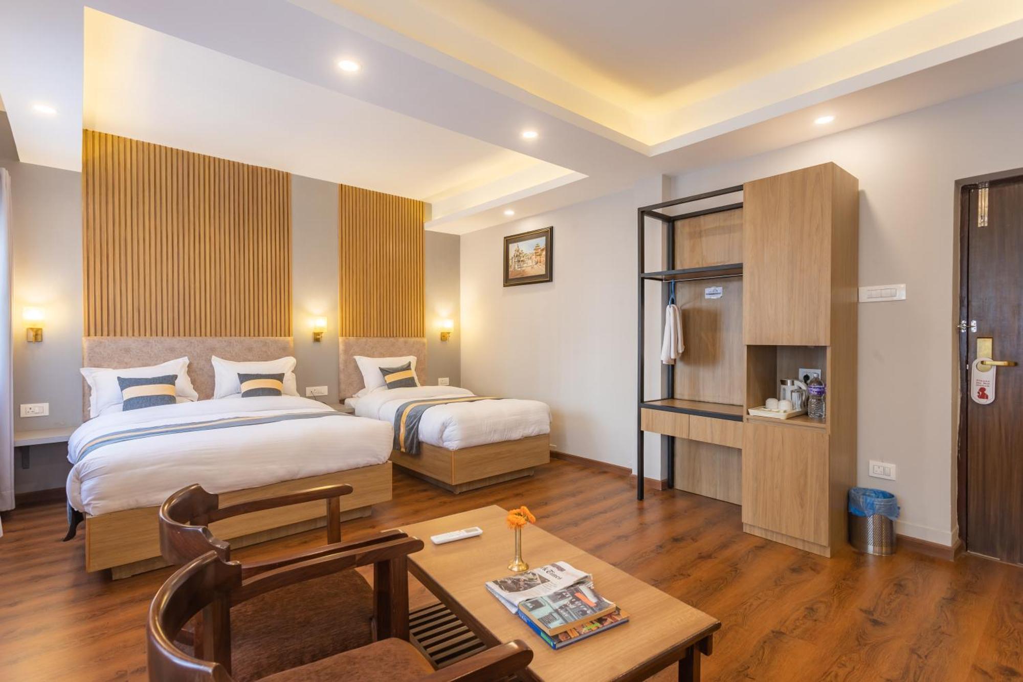 Aawas Boutique Hotel Catmandu Exterior foto