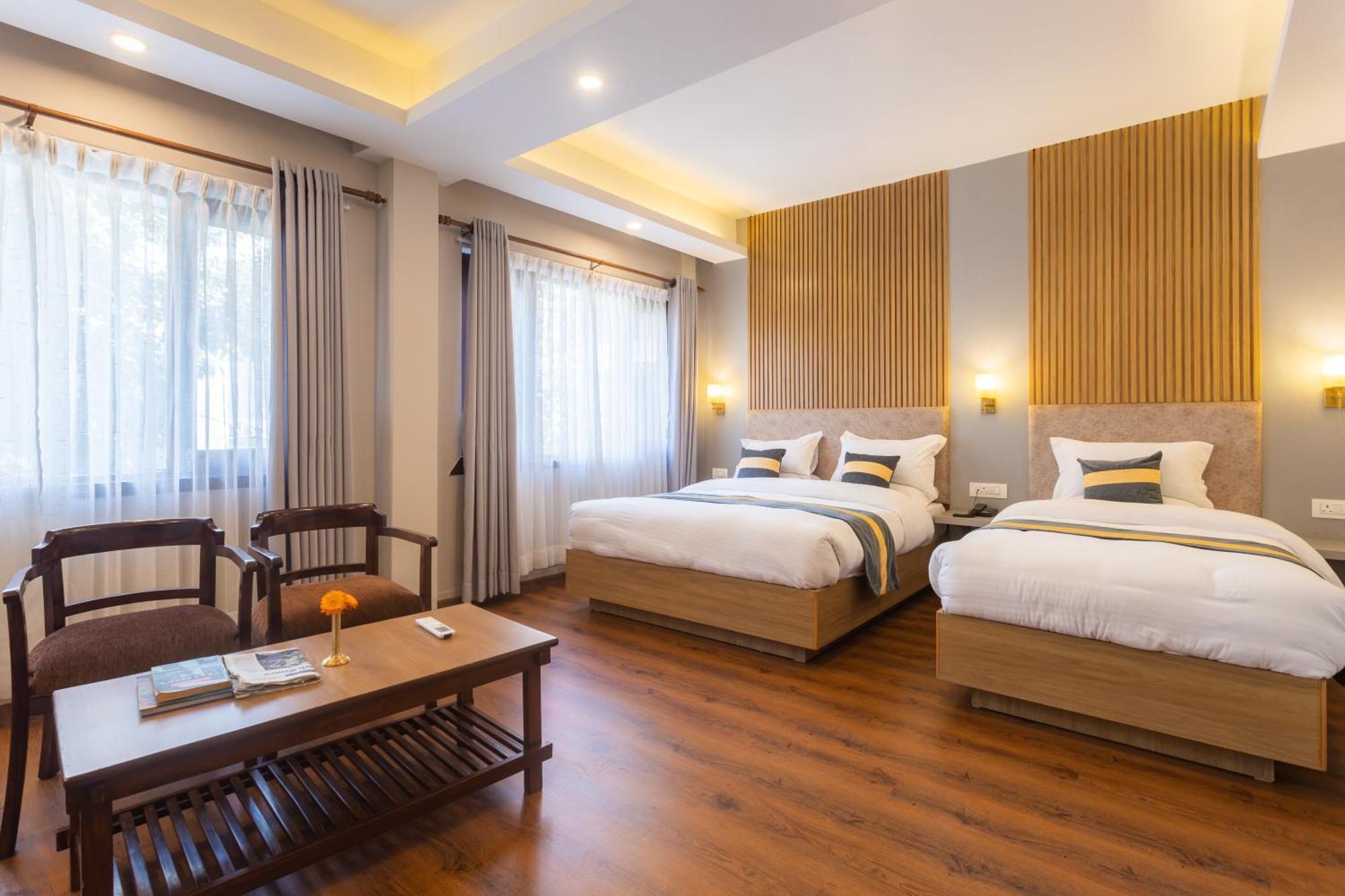 Aawas Boutique Hotel Catmandu Exterior foto